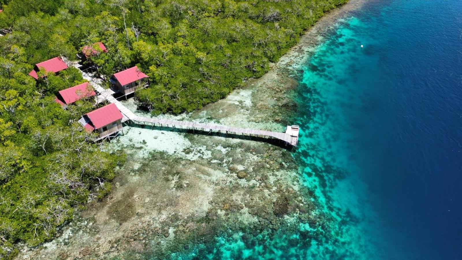 Villa Raja Ampat Blue Sea Besir Exterior foto